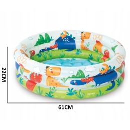 Intex oe vaikiškas pripučiamas irklavimo baseinas, 61 cm