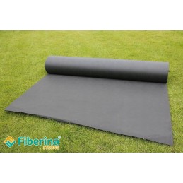 Lenkiškas, labai storas agrotekstilės pluoštas stiprus premium 0,8x10m 150g, juodas