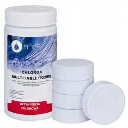 1kg chloro baseinui, daugiafunkcinės tabletės 200g