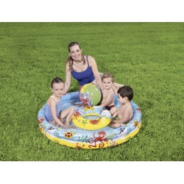 Bestway 3in1 rinkinio baseinas 122x20 kamuoliukų ratas 51124
