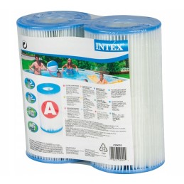 Filtras A tipas, 2 vnt. intex 29002 baseino siurbliui