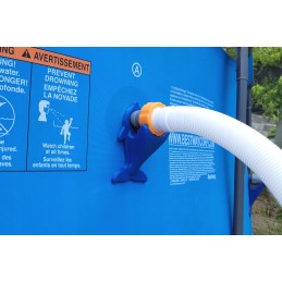 Baseino vamzdžių atrama intex bestway baseino vamzdžiams su 32x38 redukcijos adapteriu