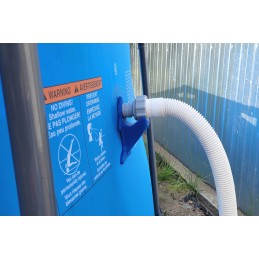 Baseino vamzdžių atrama intex bestway baseino vamzdžiams su 32x38 redukcijos adapteriu