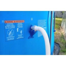 Baseino vamzdžių atrama intex bestway baseino vamzdžiams su 32x38 redukcijos adapteriu