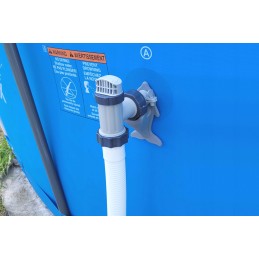 Baseino vamzdžių atrama intex bestway baseino vamzdžiams su 32x38 redukcijos adapteriu