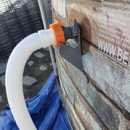 Baseino vamzdžių atrama intex bestway baseino vamzdžiams su 32x38 redukcijos adapteriu