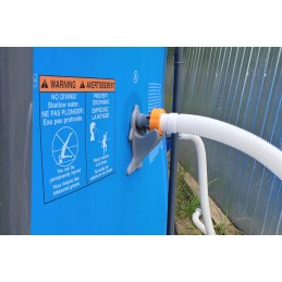 Baseino vamzdžių atrama intex bestway baseino vamzdžiams su 32x38 redukcijos adapteriu