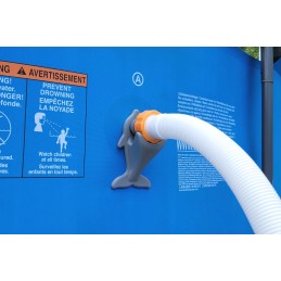 Baseino vamzdžių atrama intex bestway baseino vamzdžiams su 32x38 redukcijos adapteriu