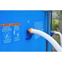 Baseino vamzdžių atrama intex bestway baseino vamzdžiams su 32x38 redukcijos adapteriu