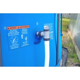 Baseino vamzdžių atrama intex bestway baseino vamzdžiams su 32x38 redukcijos adapteriu