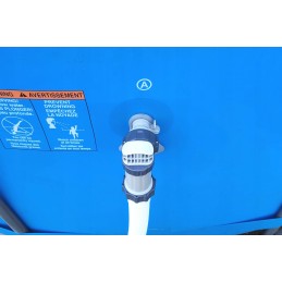 Baseino vamzdžių atrama intex bestway baseino vamzdžiams su 32x38 redukcijos adapteriu