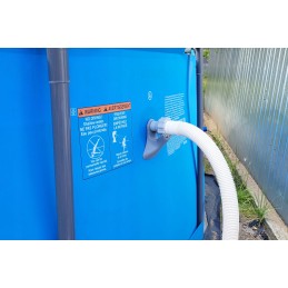 Baseino vamzdžių atrama intex bestway baseino vamzdžiams su 32x38 redukcijos adapteriu