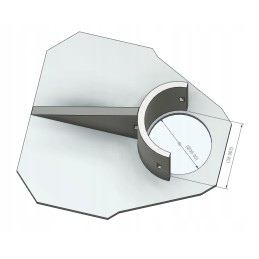 Vamzdžio atrama tinka bestway 32 38 mm baseinui