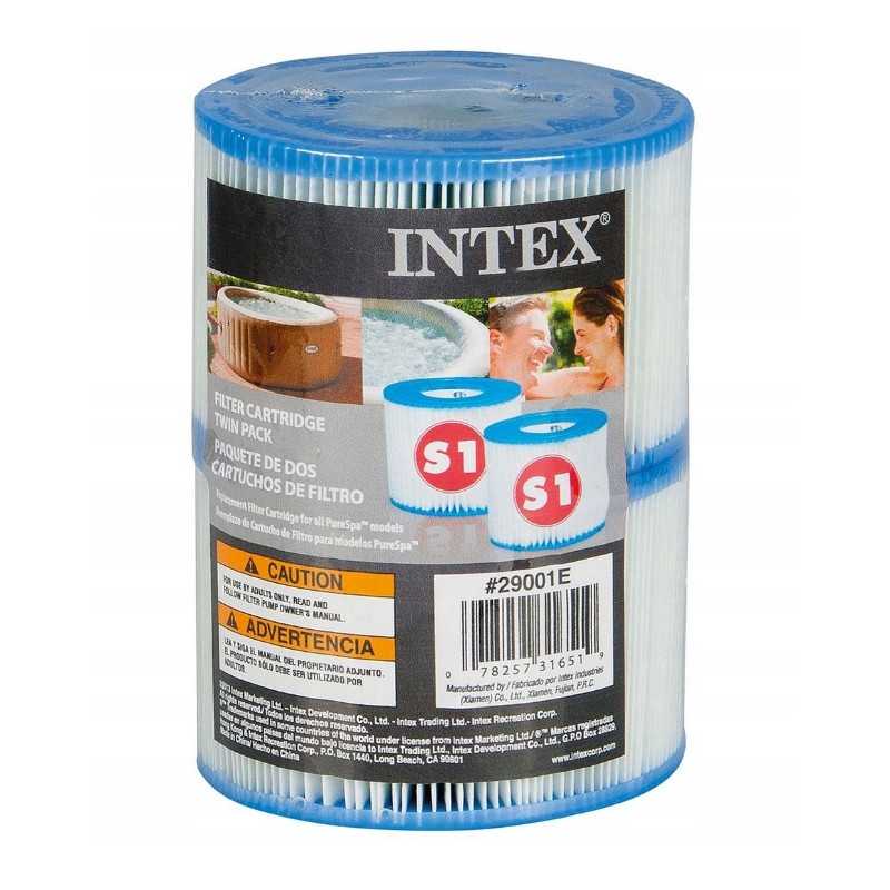 Intex 29001 SPA filtras tipas s1 2 vnt