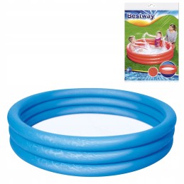 Bestway 51025 pripučiamas baseinas 122cm 3 spalvos