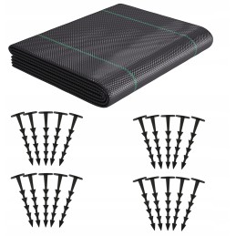 Stiprus anti piktžolių kilimėlis augintas 1 6x10 m