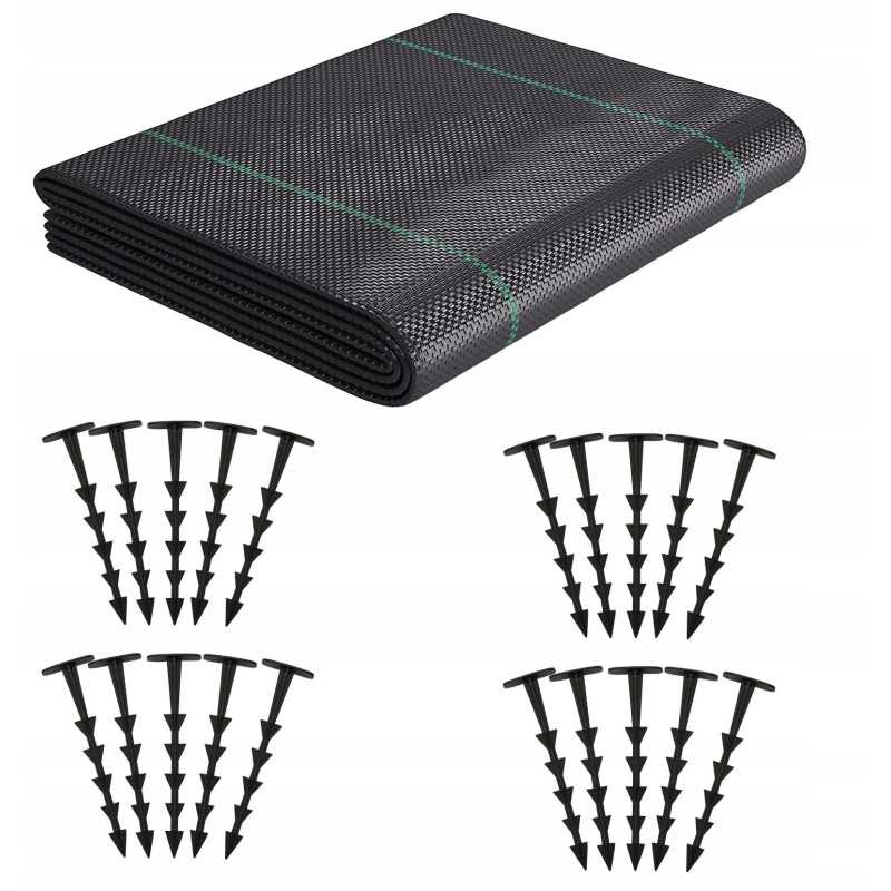 Stiprus anti piktžolių kilimėlis augintas 1 6x10 m