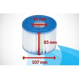 SPA filtrai s1 intex 29001 jacuzzi siurblio filtras