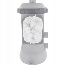 aqualoon filtro kamuoliukų kasetė sūkurinės vonios baseino siurblio keitimas 58093 58094 58012