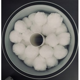 aqualoon filtro kamuoliukų kasetė sūkurinės vonios baseino siurblio keitimas 58093 58094 58012