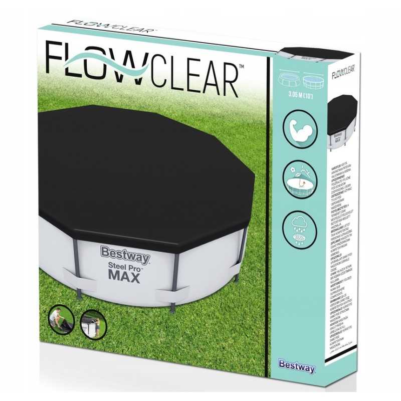 Bestway 58036 rėmo baseino danga 305cm PVC baseinui