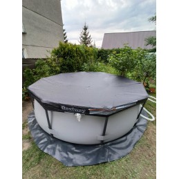 Bestway 58036 rėmo baseino danga 305cm PVC baseinui