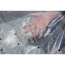 ✨ Perforuota folija su UV filtru vienam metrui, 5,4x1m, skaidri