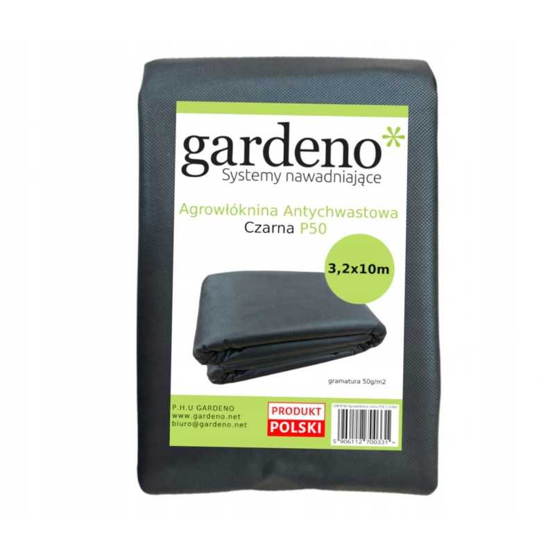 Juoda agrotekstilė p50 braškių tujoms ir piktžolėms mulčiuoti 3,2x10m
