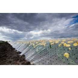 ✨ Perforuota folija su UV filtru vienam metrui, 5,4x1m, skaidri