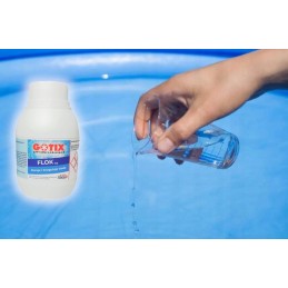 Preparatas vandens skaidrinimui sūkurinėje vonioje, skystas koaguliantas 0 5l