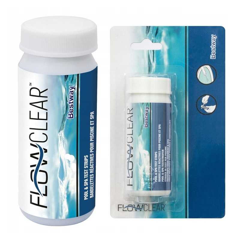 Bestway testerio juostelės ph vandens šarmingumas cl 58142