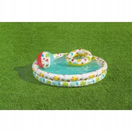 Pripučiamas baseinas 122 cm kamuoliukas bestway 51124