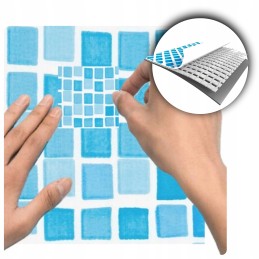 Baseino grebėstai, tvirtas, lipnus, šlapio klijavimo remonto komplektas