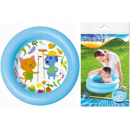 Vaivorykštinis pripučiamas baseinas mažas 57107 intex