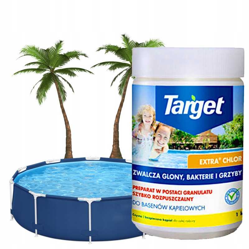 Papildomas chloras skirtas baseinams nuo dumblių ir grybų 1kg