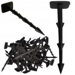 Smeigtukai kaiščiai agrotekstilei agrotekstilei geotekstilei kilimėliams ankeriai 30cm 50vnt