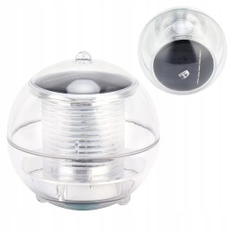 Plūduriuojanti LED saulės lempa baseinui, 7 spalvos