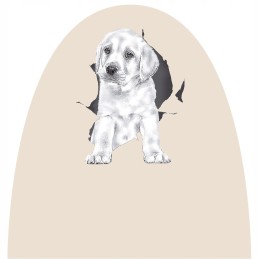 marlio šuo austas gobtuvas 125 xw 120 cm