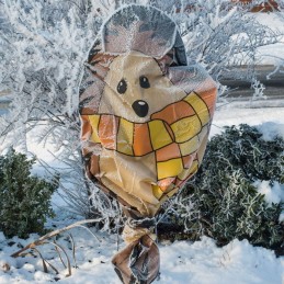 Vilnonis gobtuvas jez luna 125x120cm pom šalikas