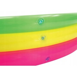 Vaivorykštinis pripučiamas sodo baseinas 102 cm x 25 cm 2 metų remonto laikotarpis