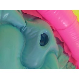 Vaivorykštinis pripučiamas sodo baseinas 102 cm x 25 cm 2 metų remonto laikotarpis