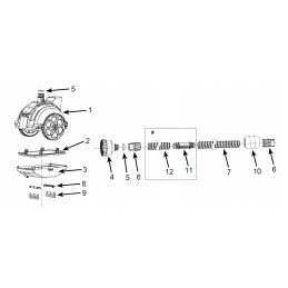 Žarnos jungtis, besitęsianti iki zx50 dulkių siurblio žarnos