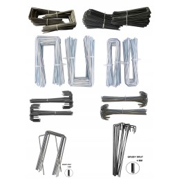 Cinkuoto metalo kaiščiai, 100 vnt