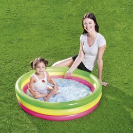 Pripučiamas irklavimo baseinas su minkštu dugnu bestway 51104