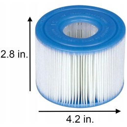 SPA filtras tipas S1 2 vnt intex 29001