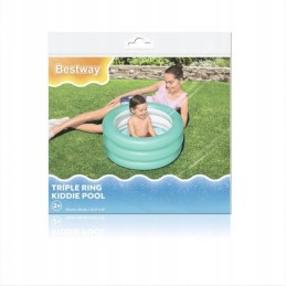 Pripučiamas baseinas 3 žiedai bestway 51033n