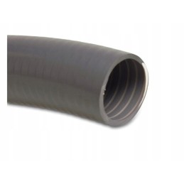 Pusiau kieta PVC žarna, 50 mm, 5 bar, pilka