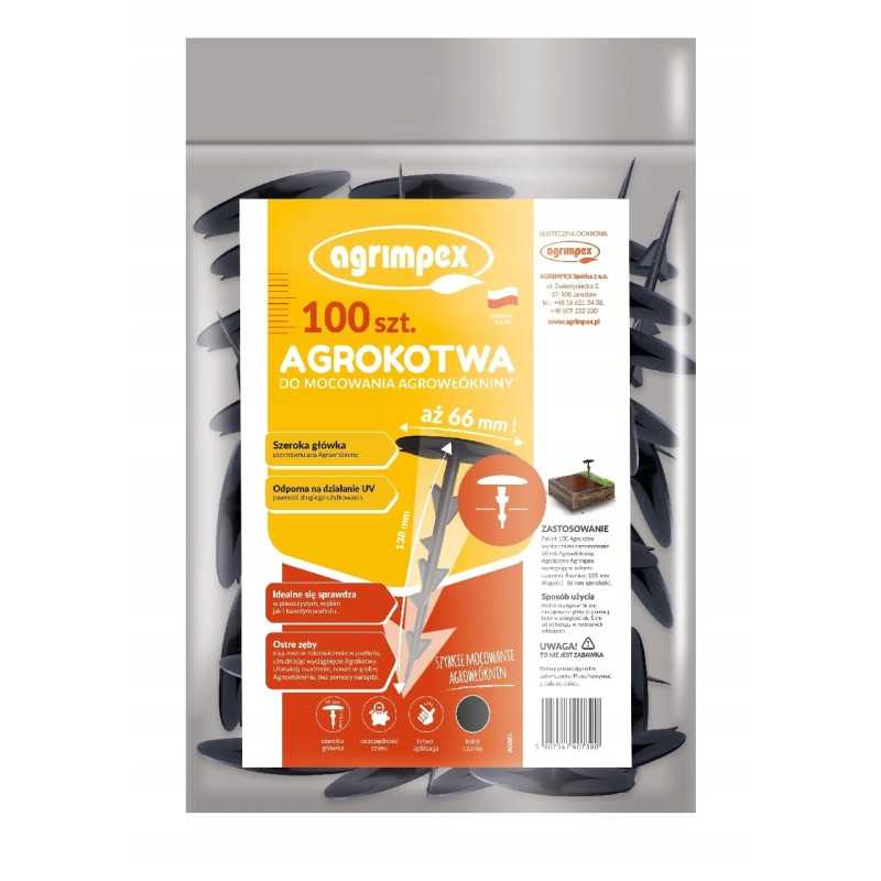 Juodas agroinkaras - 100 vnt.