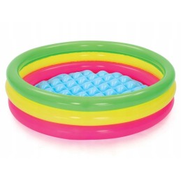 Bestway pripučiamas irklavimo baseinas minkštu dugnu 51104