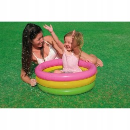 Vaivorykštinis baseinas, maža pripučiama vonia, Intex 57107